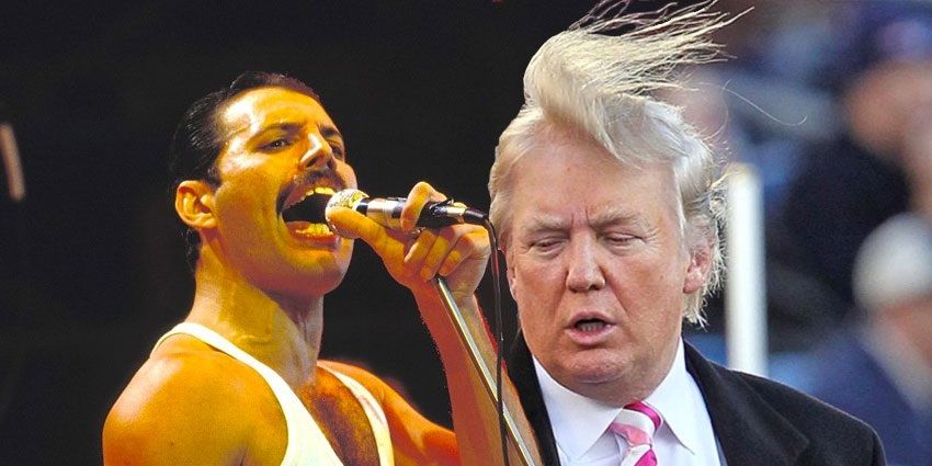 Queen Trump Freddie Mercury