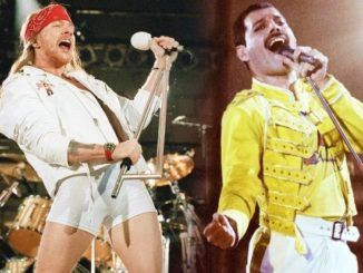 Axl Rose Freddie Mercury Guns N' Roses Queen