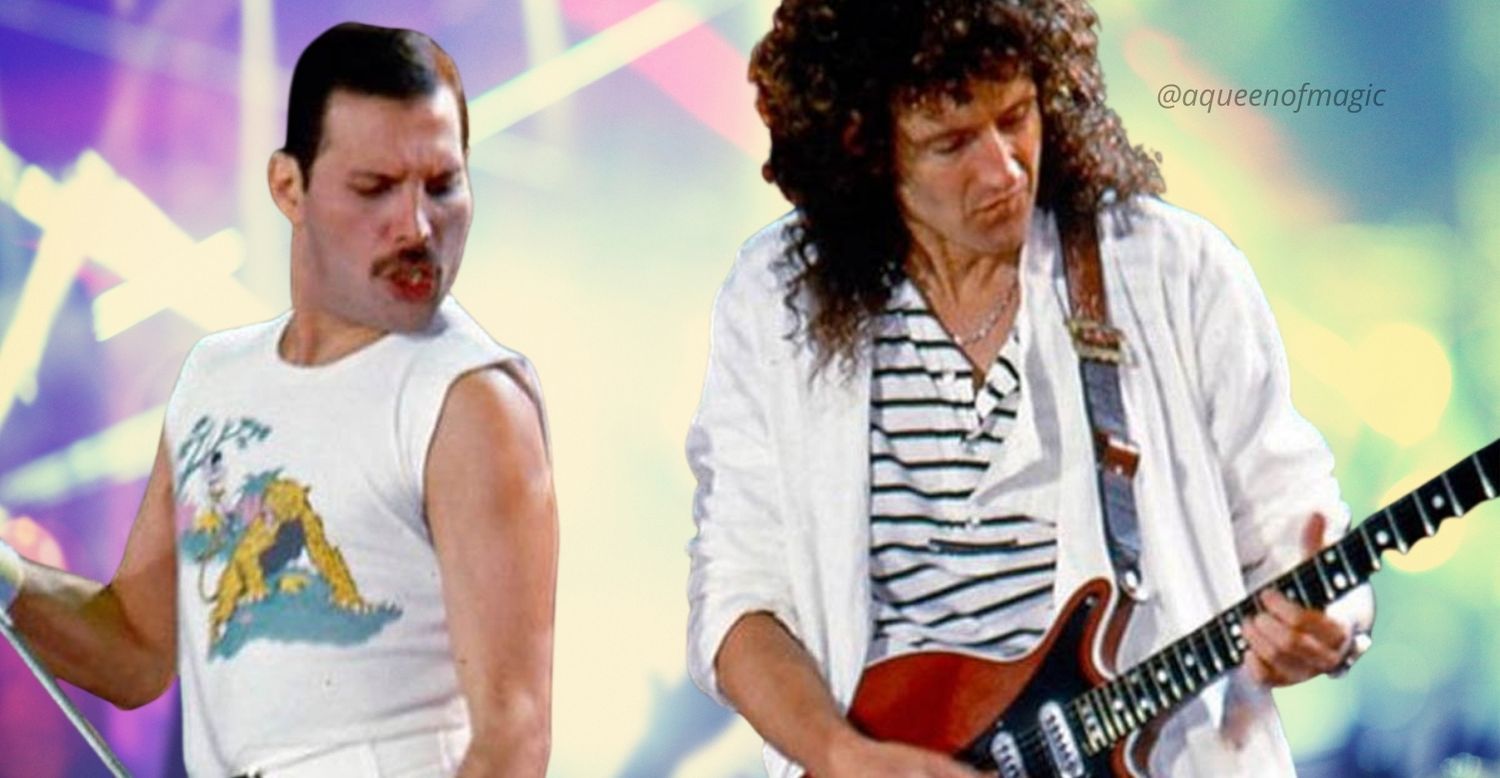 freddie mercury brian may queen magic tour aqueenofmagic