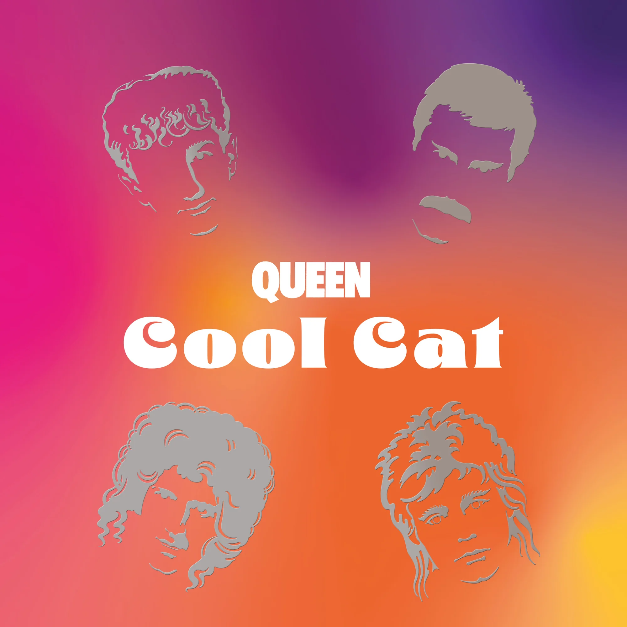 Queen Cool Cat Vinilo 7 aqueenofmagic