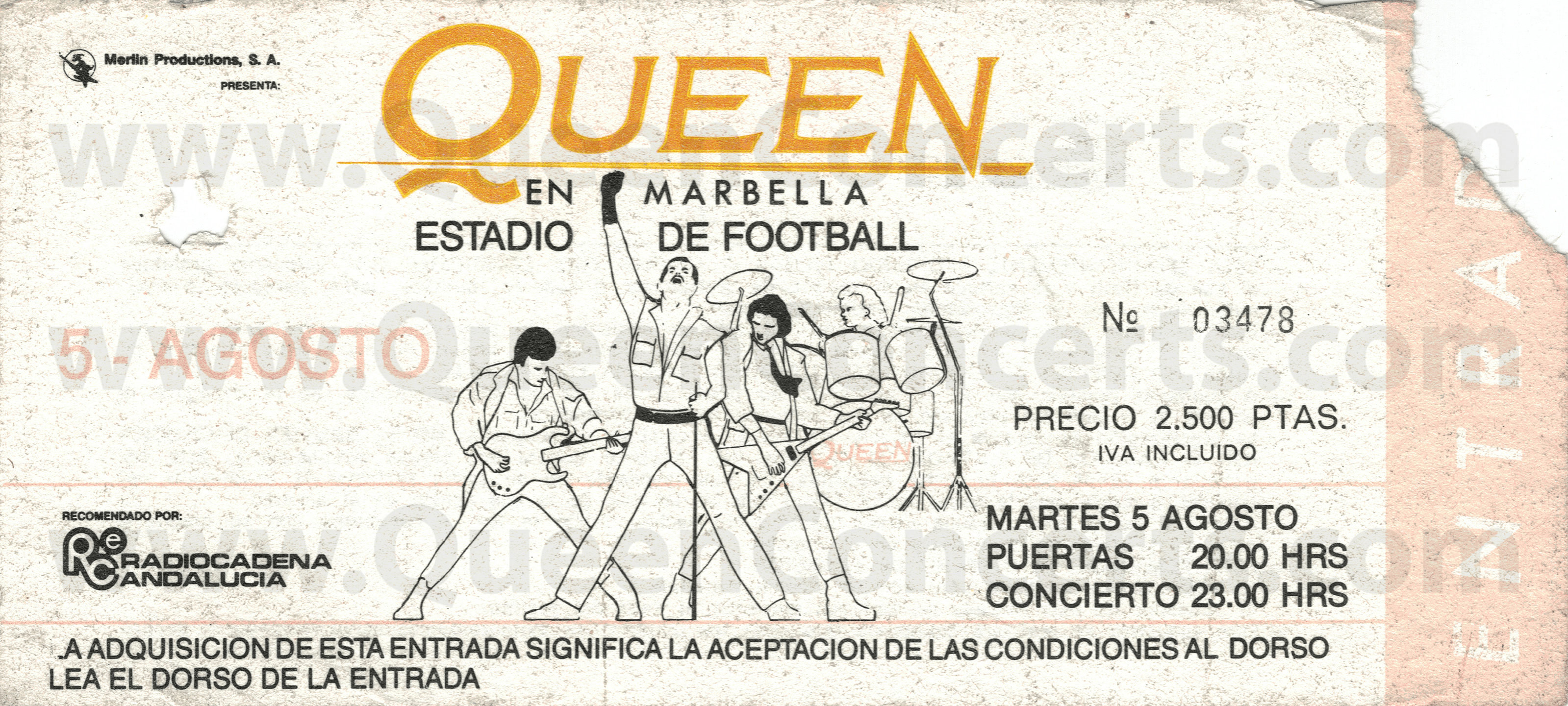 queen marbella 1986